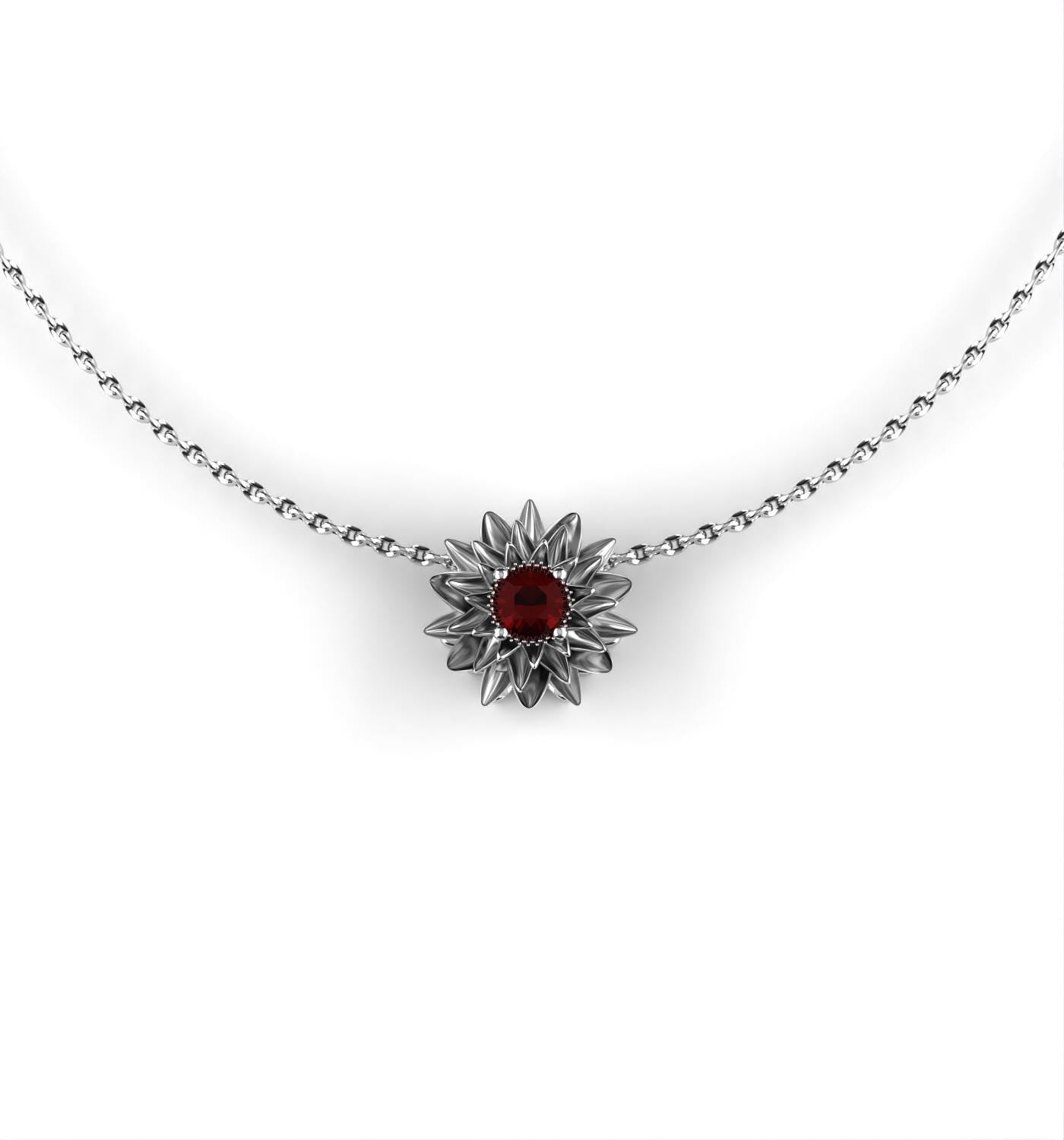 July-Water Lily Birth Flower- Ruby Birth Stone