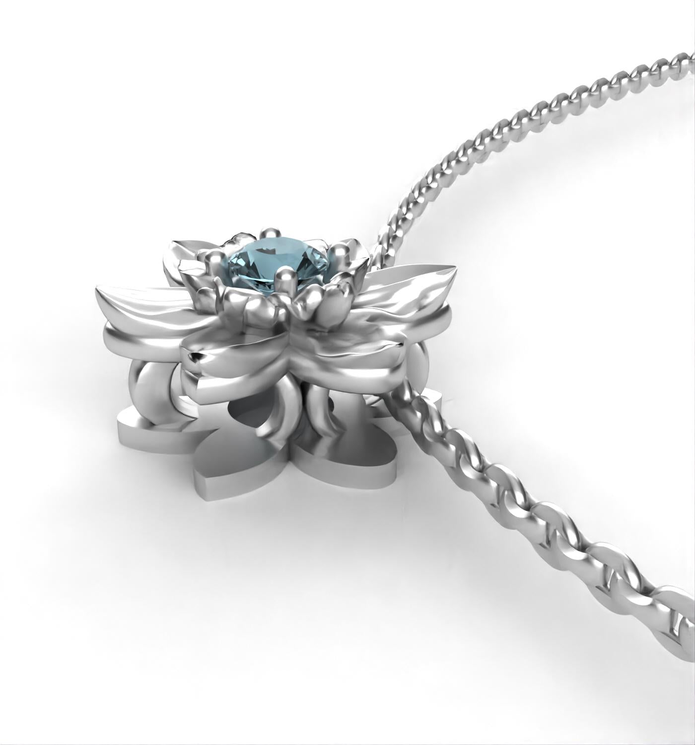 March-Daffodil Birth Flower- Aquamarine Birth Stone