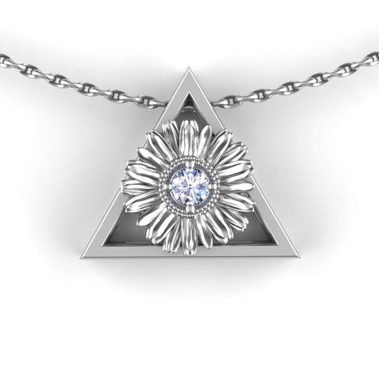 April-Triangle Symbol- Daisy Birth Flower-Diamond Birth Stone