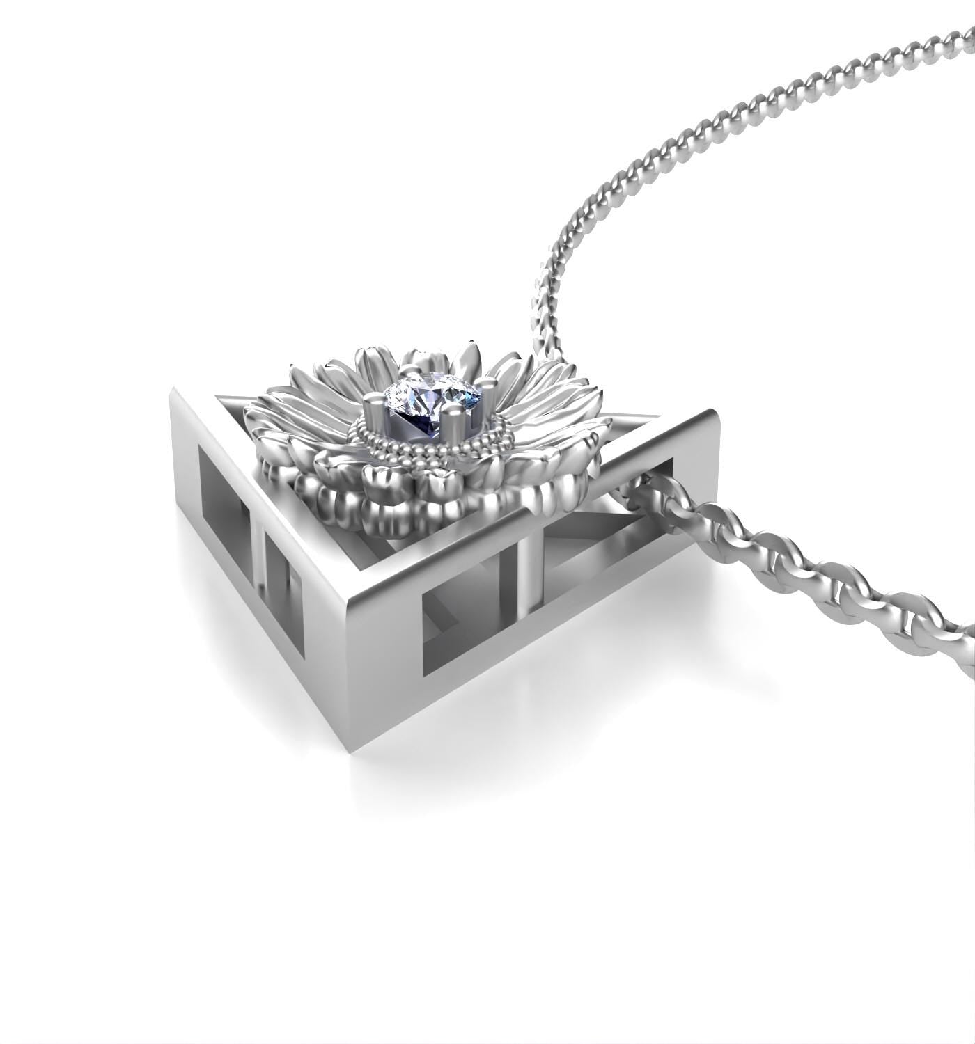 April-Triangle Symbol- Daisy Birth Flower-Diamond Birth Stone