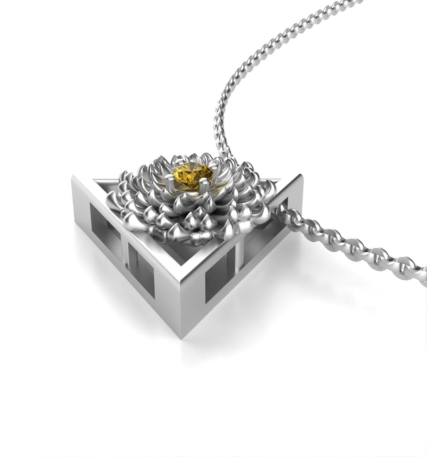 November – Triangle Symbol - Chrysanthemum Birth Flower – Citrine Birth Stone