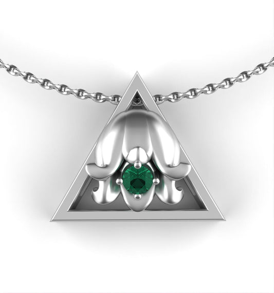 May - Triangle Symbol - Lily of the Valley Birth Flower – Emerald Birth Stone