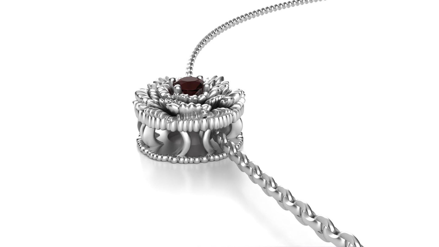 January - Carnation Birth Flower - Garnet Birth Stone