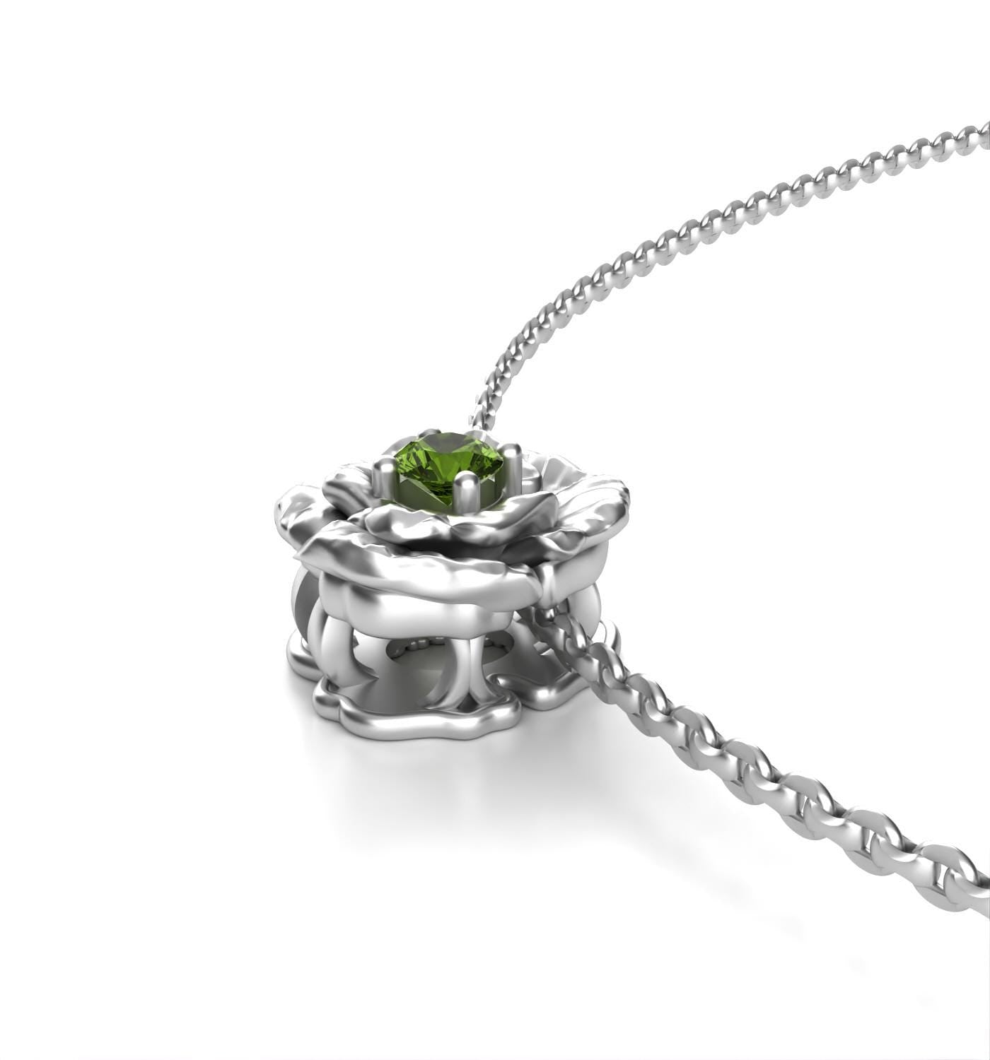 August - Poppy Birth Flower - Peridot Birth Stone