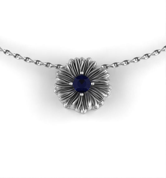 September-Aster Birth Flower – Sapphire Birth Stone